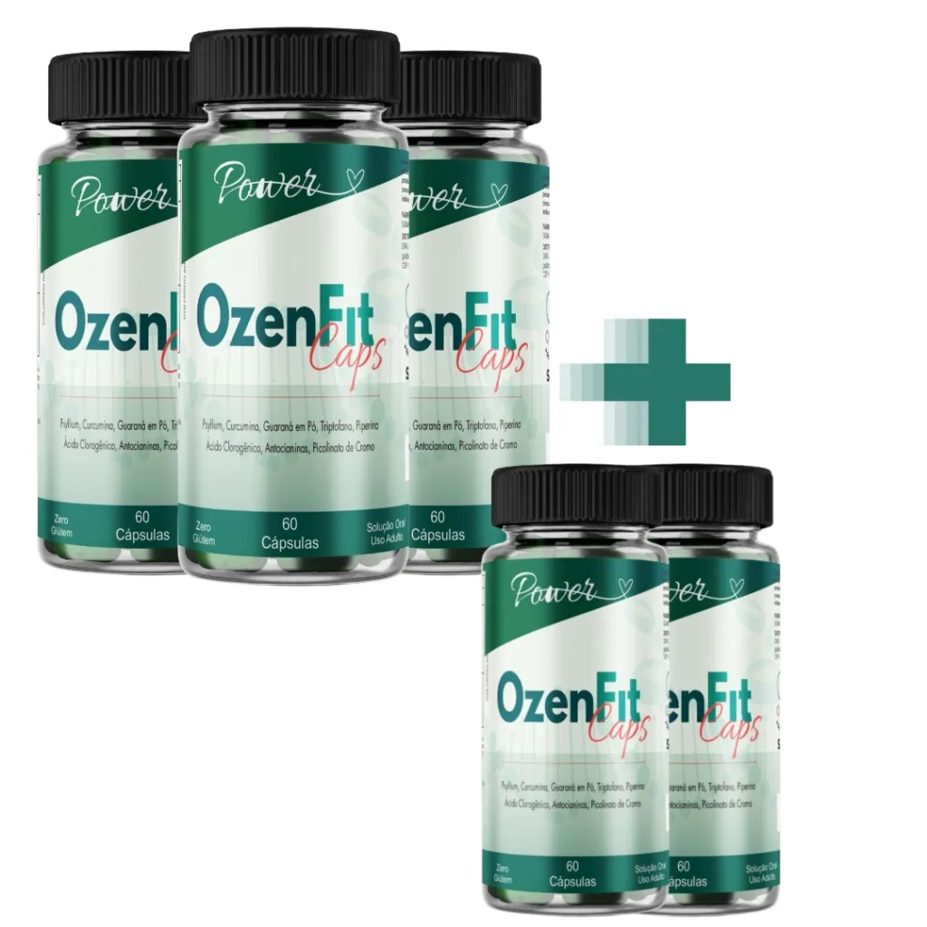 OzenFit Caps 5 Frascos